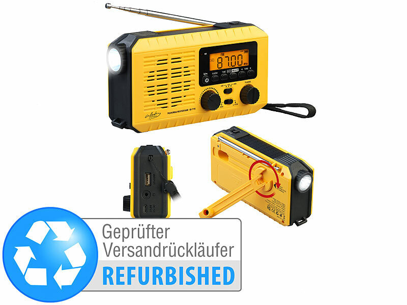; Solar- & Kurbel-Radios 