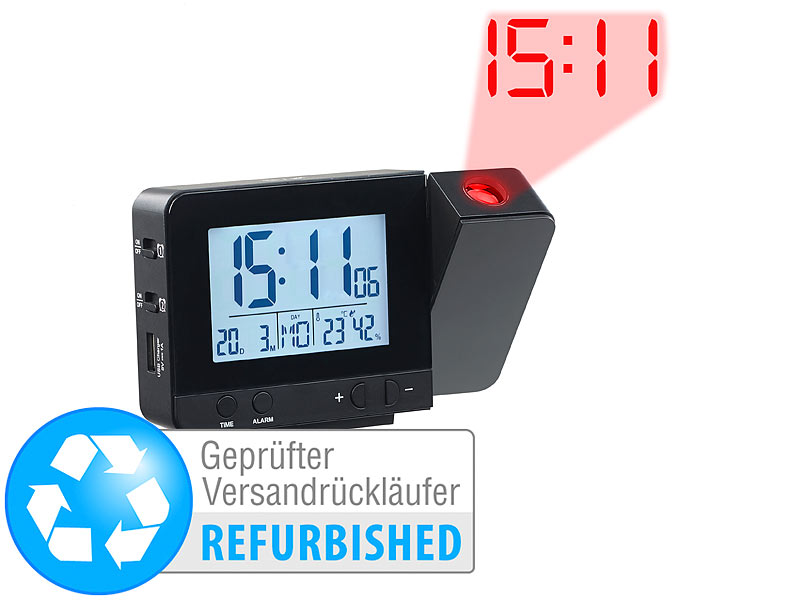 ; Wetterstationen mit Farb-Display, Funkuhr und Außensensor 