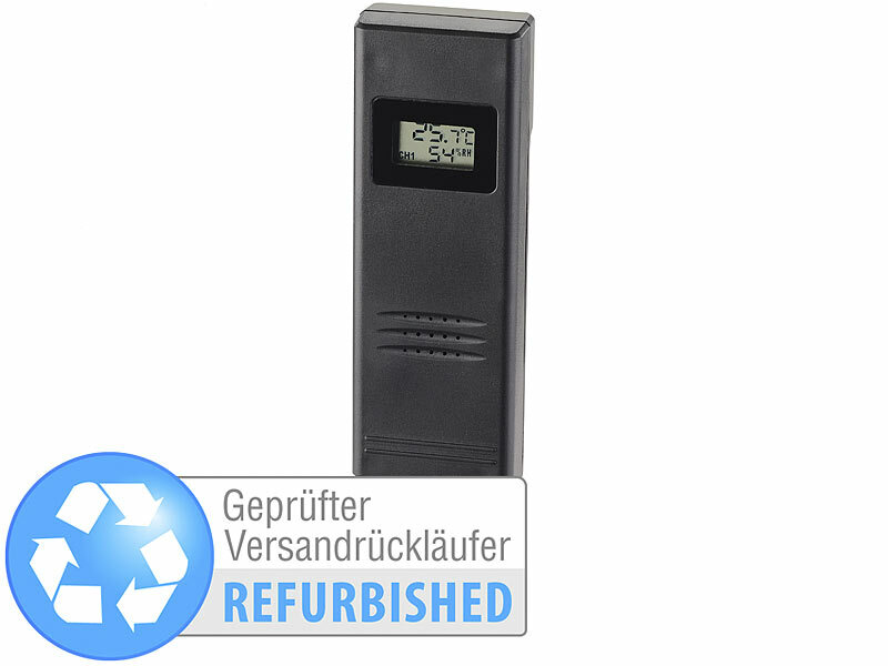 ; Funk-Wetterstationen mit Außensensor, WLAN und App, Wetterstationen mit Farb-Display, Funkuhr und Außensensor 