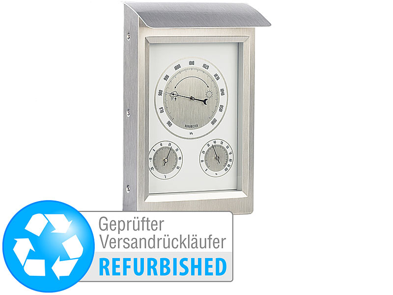 ; Funk-Wetterstationen mit Außensensor, WLAN und App 