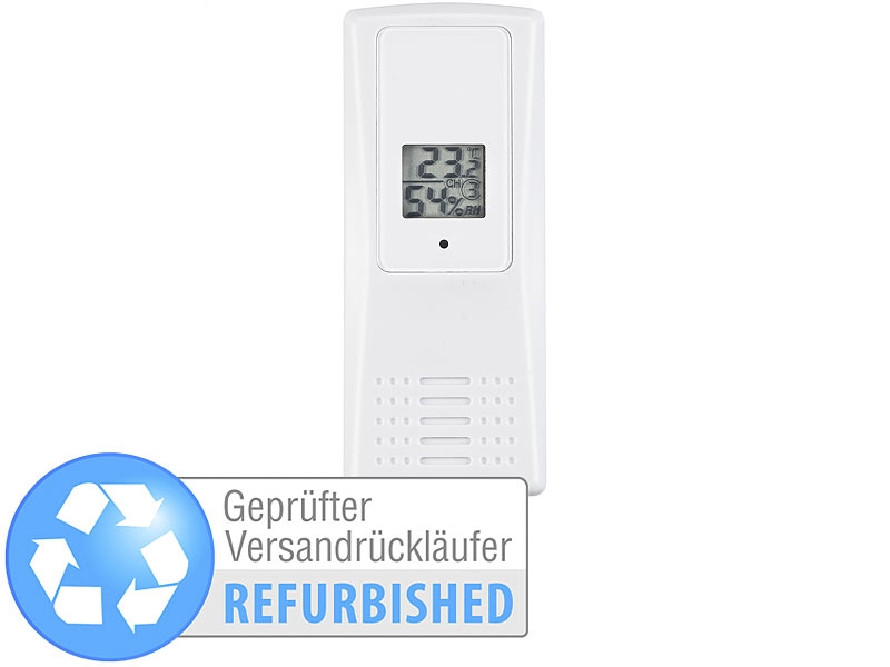 ; Funk-Wetterstationen mit Außensensoren 