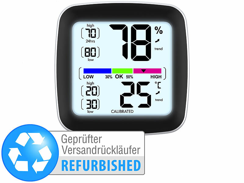 ; Funk-Wetterstationen mit Außensensoren 