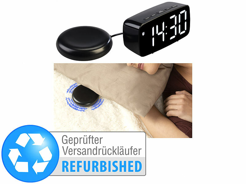 ; Funk-Wetterstationen mit Projektions-Weckern und USB-Ladeports 