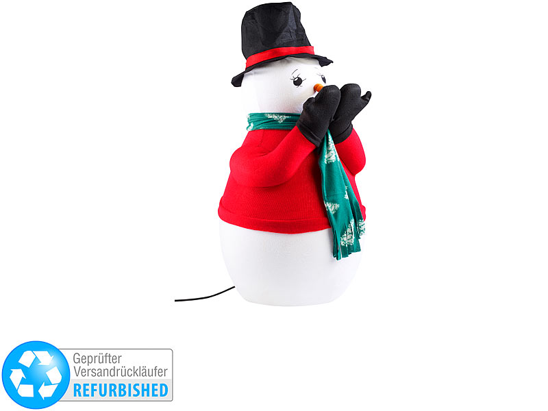 ; LED-Laternen mit Schneewirbel, LED Kerzen Wandbilder 