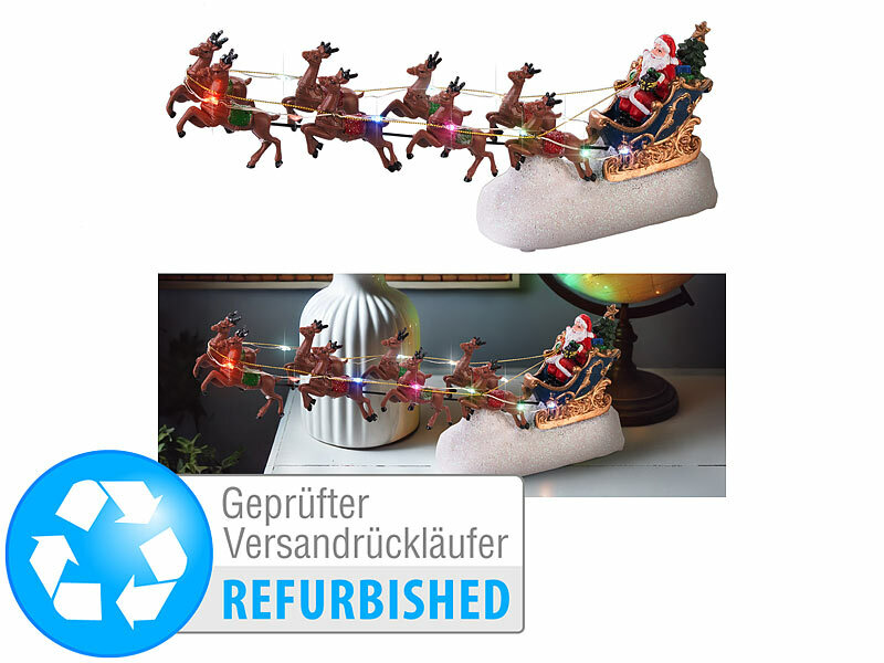 ; LED-Deko-Weihnachtskissen 