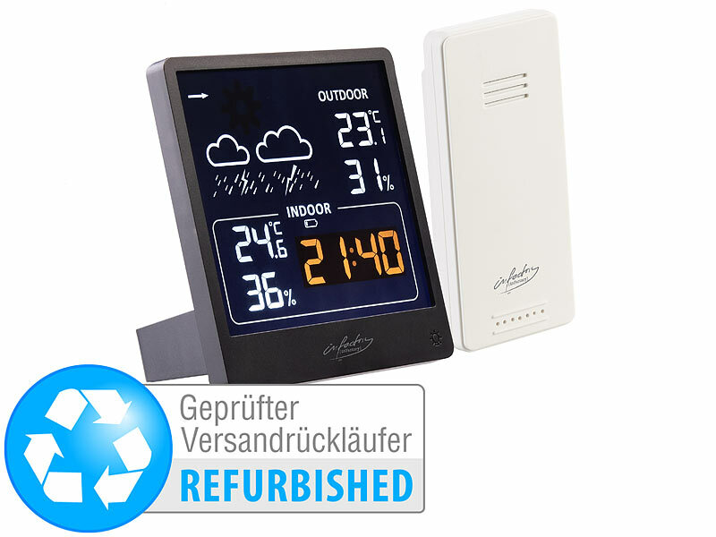 ; Wetterstationen mit Farb-Display, Funkuhr und Außensensor, Funk-Wetterstationen mit Außensensor, WLAN und App Wetterstationen mit Farb-Display, Funkuhr und Außensensor, Funk-Wetterstationen mit Außensensor, WLAN und App Wetterstationen mit Farb-Display, Funkuhr und Außensensor, Funk-Wetterstationen mit Außensensor, WLAN und App