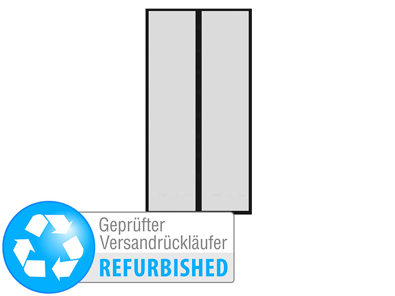 ; Universal-Fenster-Fliegengitter mit Magnetleisten 