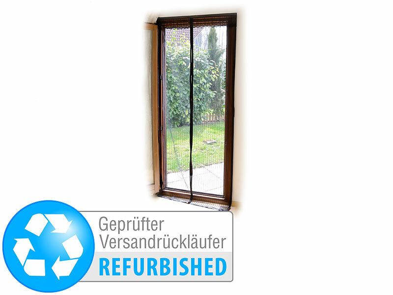 ; Universal-Fenster-Fliegengitter mit Magnetleisten 