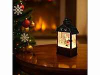 ; LED-Laternen mit Schneewirbel LED-Laternen mit Schneewirbel 