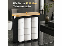 ; Toilettenpapierhalterungen mit Feuchttücherbox, ohne Bohren, zum Kleben Toilettenpapierhalterungen mit Feuchttücherbox, ohne Bohren, zum Kleben Toilettenpapierhalterungen mit Feuchttücherbox, ohne Bohren, zum Kleben 