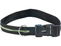 infactory LED Halsband, Leuchtendes Hundehalsband, Katzenhalsband