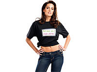 infactory Leuchtende T-Shirts, LED TShirt, Equalizer T Shirt