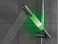 ; LEDs Lichter Farben bunte Beleuchtungen Wechsel automatic automatische Thermometer Chrom verchromt 