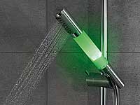 ; LEDs Lichter Farben bunte Beleuchtungen Wechsel automatic automatische Thermometer Chrom verchromt 