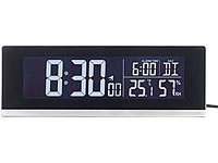 ; Wetterstationen mit Farb-Display, Funkuhr und Außensensor 