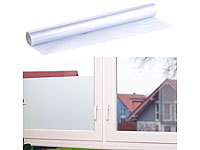 infactory Fensterfolie Milchglas, Sichtschutzfolie Milchglas