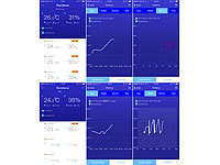; Funk-Wetterstationen mit Außensensor, WLAN und App Funk-Wetterstationen mit Außensensor, WLAN und App 