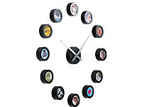 infactory Wanduhr selbst gestalten, Zifferblatt selbst gestalten