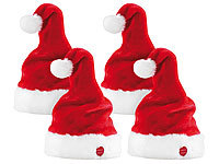 infactory Singende Weihnachtsmütze, Tanzende Weihnachtsmänner