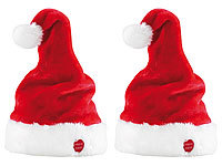 infactory Mütze, Nikolausmuetze, Weihnachtsmann-Kostüm-Mütze