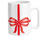 infactory Singende Tasse, Tasse mit Sound, Tassen Weihnachten