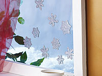 ; LED-Laternen mit Schneewirbel 