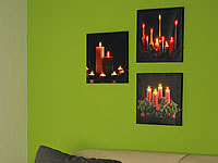 ; LED-Weihnachts-Wandbilder 