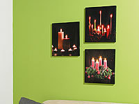 ; LED-Weihnachts-Wandbilder 