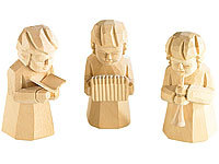 infactory Weihnachtsfiguren klein, Weihnachtsfiguren aus Holz