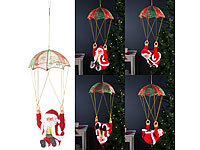 infactory Lustiger Weihnachtsmann, Nikolaus Fallschirm