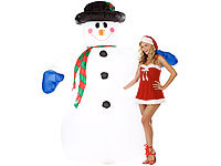 infactory Schneemann aufblasbar, Schneemann aufblasbar beleuchtet