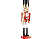 infactory Nussknacker Holzfigur, Nussknacker Deko Figur