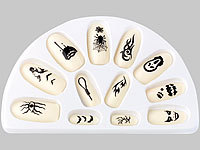 infactory Kostüm-Zubehör, Nagelschmuck, Leucht-Fingernägel