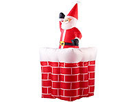 infactory Weihnachtsdeko außen XXL, Aufblasbare Weihnachtsdeko außen