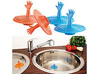 infactory Abflussstöpsel, Abflussstöpsel Waschbecken, Abfluss Stopfen