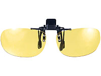 infactory Nachtsicht-Brillenclip, rundliches Design; Brillenhalter, Brillen-Clips mit Blaulicht-Filter Brillenhalter, Brillen-Clips mit Blaulicht-Filter Brillenhalter, Brillen-Clips mit Blaulicht-Filter Brillenhalter, Brillen-Clips mit Blaulicht-Filter