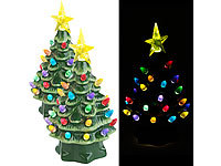 infactory Deko Tannenbaum LED, Deko Tannenbaum mit Licht, Adventsdekos