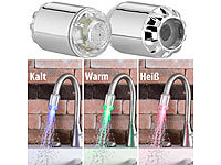infactory LED Wasserhahn, Perlator, Wasserhahnaufsaetze