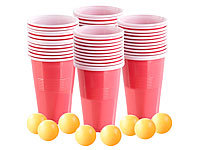 infactory Bierpong-Ball, Party-Feier-Saufspiel, Partyspiel Erwachsene