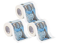 infactory WC-Rollen, lustige Klopapier-Rollen