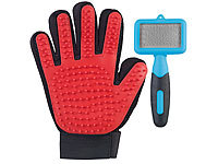 infactory Katzenhandschuh, Katzenbürste Handschuh, Hundebürste