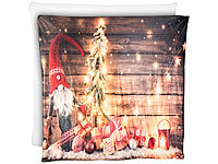 infactory Weihnachtsdecke, Weihnachtsdecke kuschelig