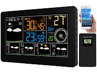 infactory Zimmer Wetterstation, Wetterstation 5 Tage Vorhersage