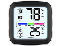 infactory Hygro Thermometer, Thermometer Feuchtigkeitsmesser