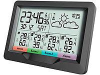 ; Funk-Wetterstationen mit Außensensor, WLAN und App Funk-Wetterstationen mit Außensensor, WLAN und App Funk-Wetterstationen mit Außensensor, WLAN und App Funk-Wetterstationen mit Außensensor, WLAN und App 