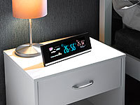 ; Funk-Wetterstationen mit Außensensor, WLAN und App, Wetterstationen mit Farb-Display, Funkuhr und Außensensor 
