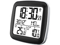 ; Wetterstationen mit Farb-Display, Funkuhr und Außensensor Wetterstationen mit Farb-Display, Funkuhr und Außensensor Wetterstationen mit Farb-Display, Funkuhr und Außensensor Wetterstationen mit Farb-Display, Funkuhr und Außensensor 