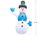 infactory Riesen Schneemann, Aufblasbarer Schneemann XXL