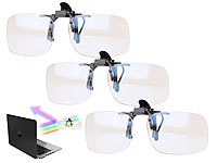 infactory Brillenclip, Brillenclip Sonnenschutz, blueblockerbrille