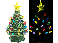 infactory Deko Lichter, Mini Weihnachtsbaum Tischdeko